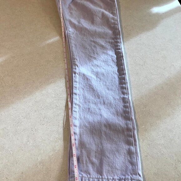 Pac Sun Women's Jeans Pale Purple Slim taper 29x30 - Picture 7 of 9